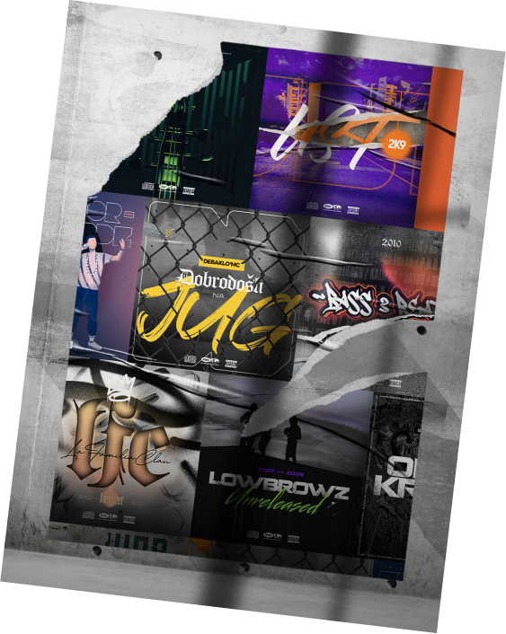 Hip Hop Albums Redesign /